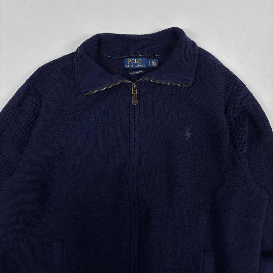 폴로 니트 집업 상품이미지4