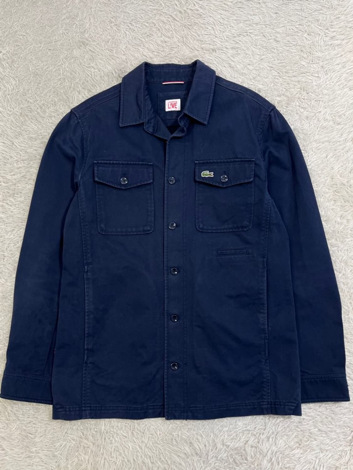 라코스테 셔츠 자켓/#385 상품이미지1