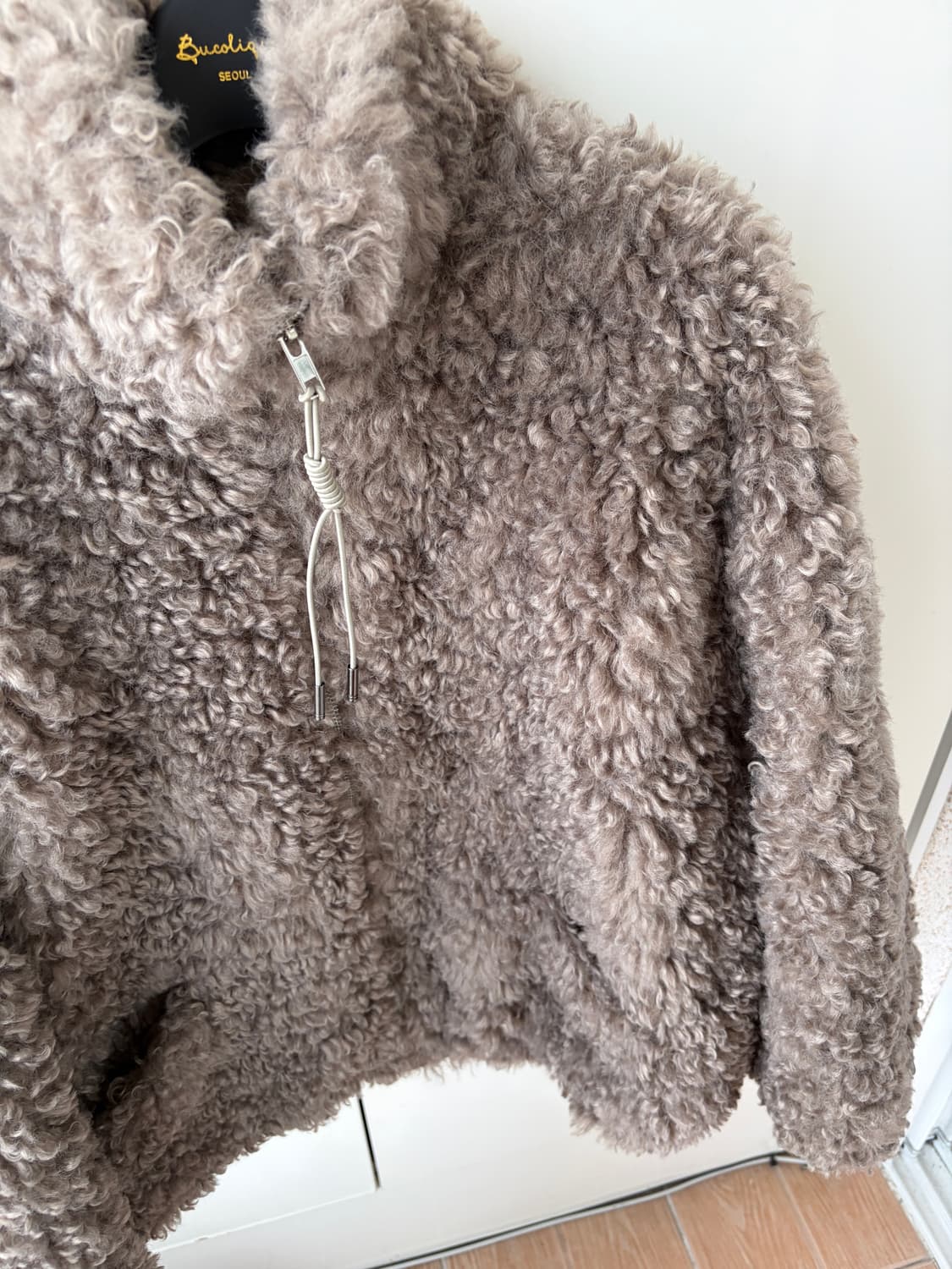 양털 하이넥 집업 상품이미지4