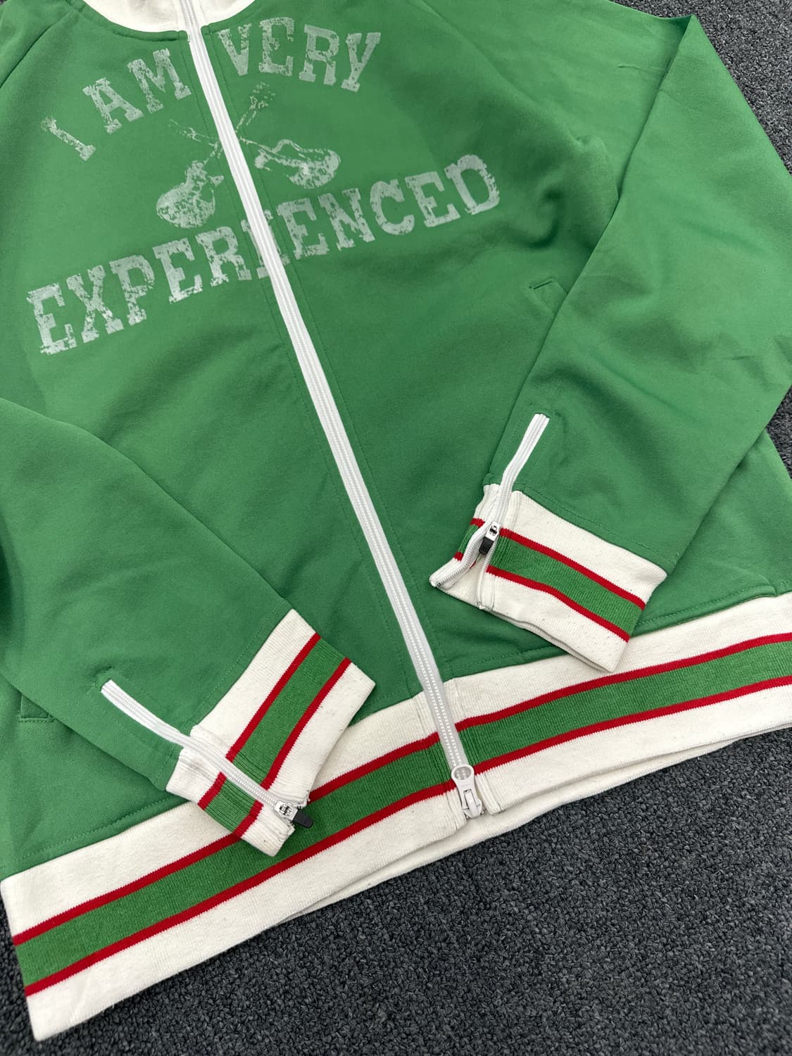 PPFM 빈티지 y2k 져지 집업 상품이미지5