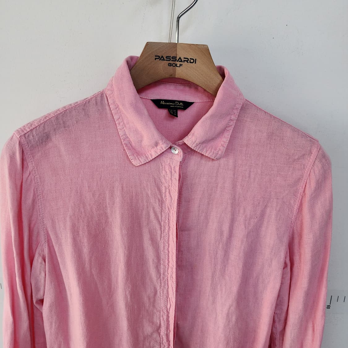 마시모두띠 핑크 린넨 셔츠 상품이미지2