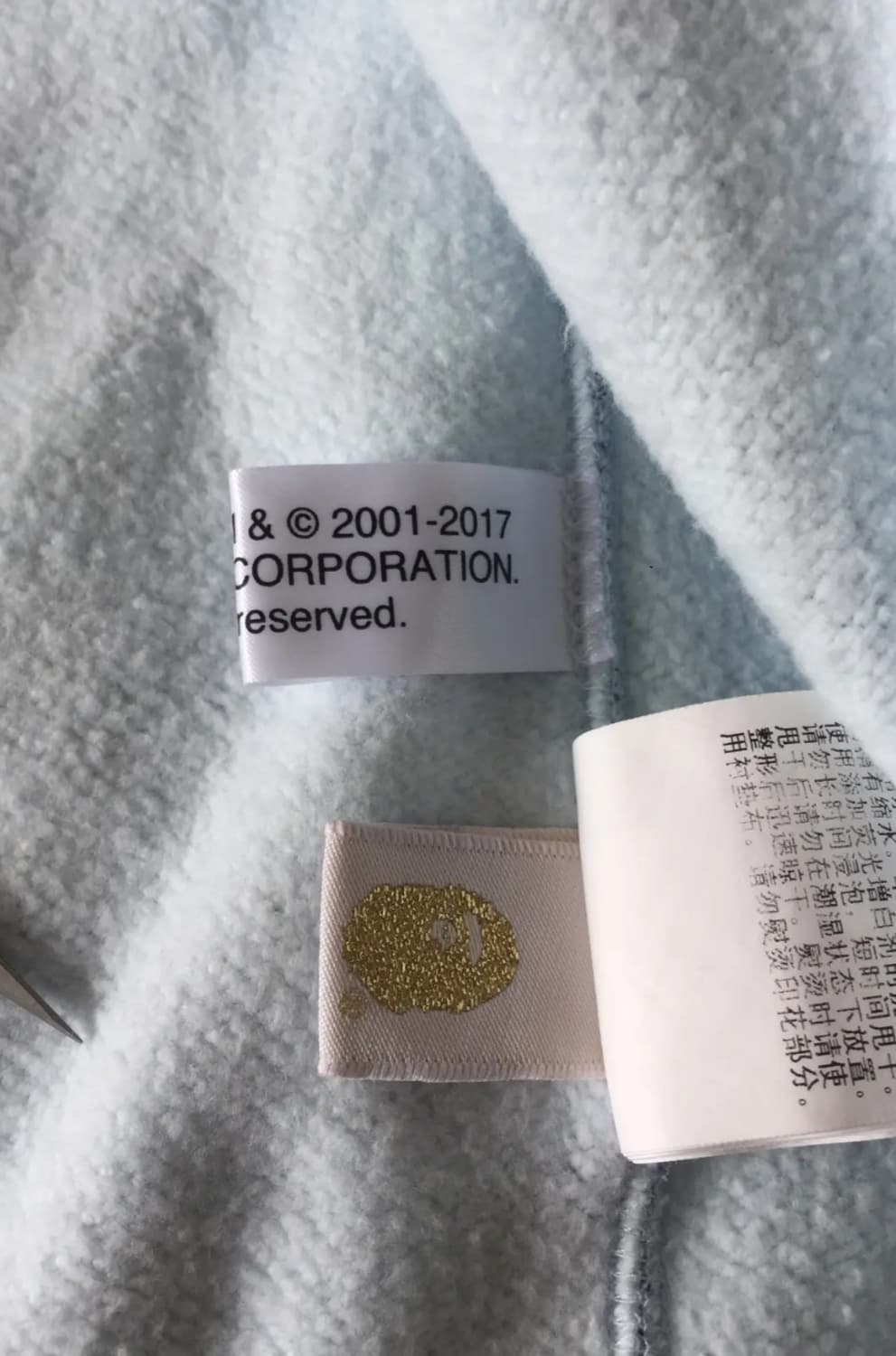 베이프x베어브릭 후드 M 상품이미지5