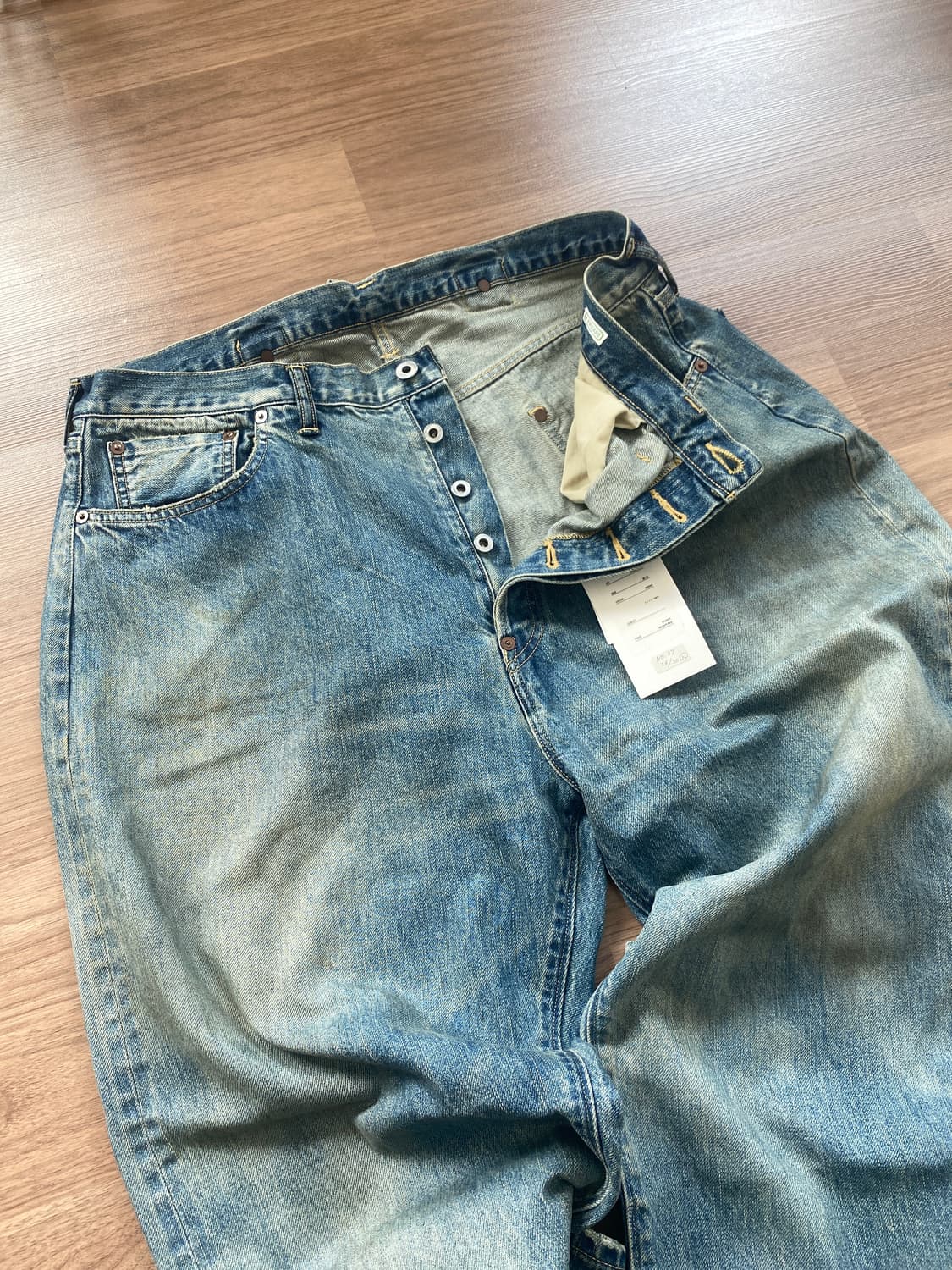 [36/32] (새상품) APRESSE 26SS No.37 데님 팬츠 상품이미지5