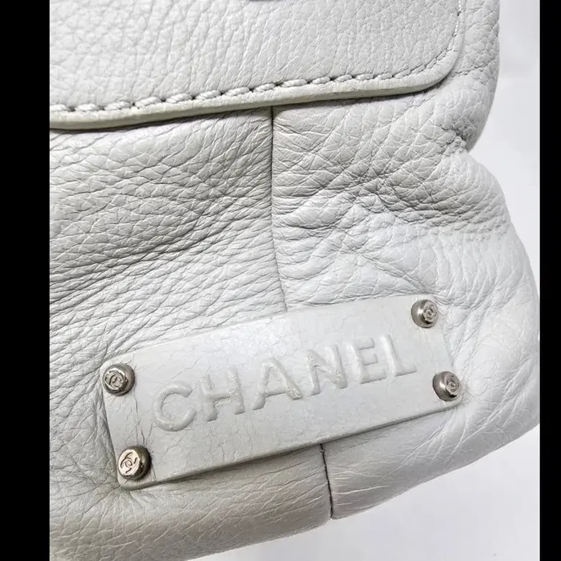 정품 샤넬 가죽 토트백 상품이미지9