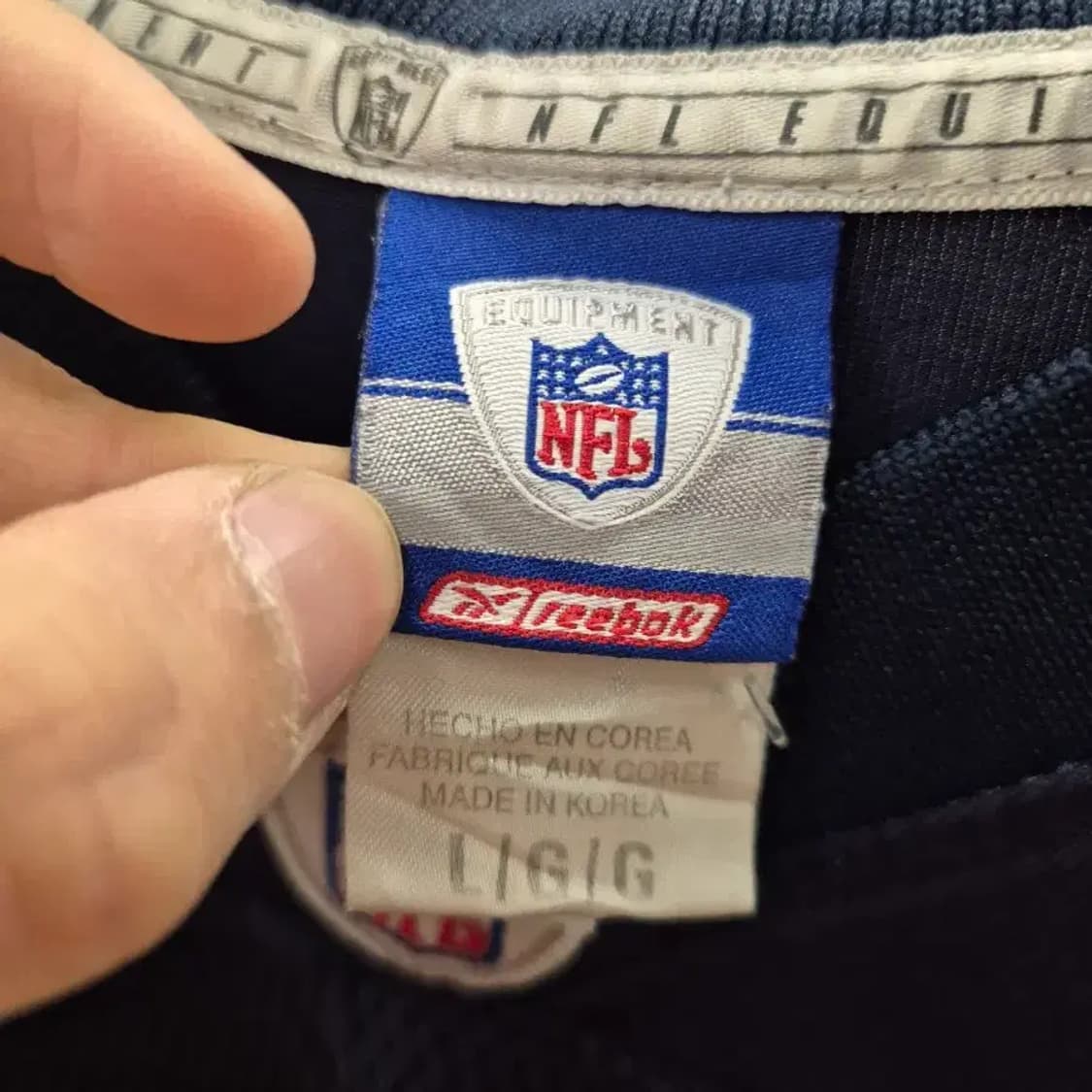 리복 NFL 시카고 베어스 35번 져지 L 상품이미지6
