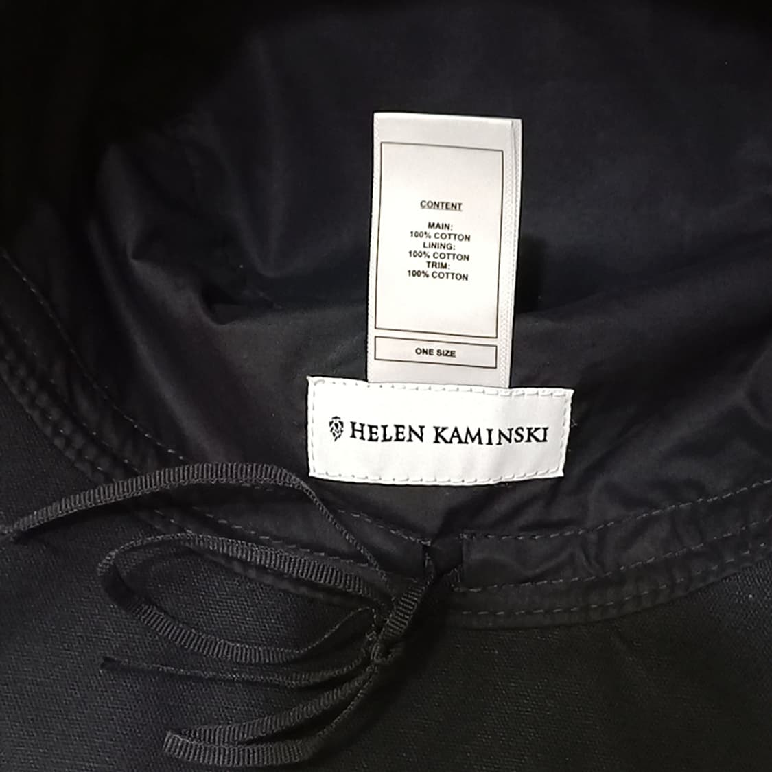 정품 헬렌카민스키 버킷햇 벙거지 모자 블랙 거의새것 사랑봉봉 상품이미지5