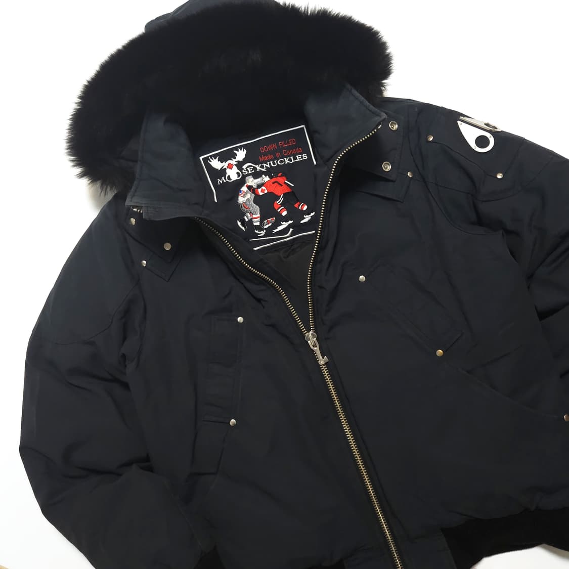 무스너클 구형 발리스틱 봄버 패딩 자켓 상품이미지4