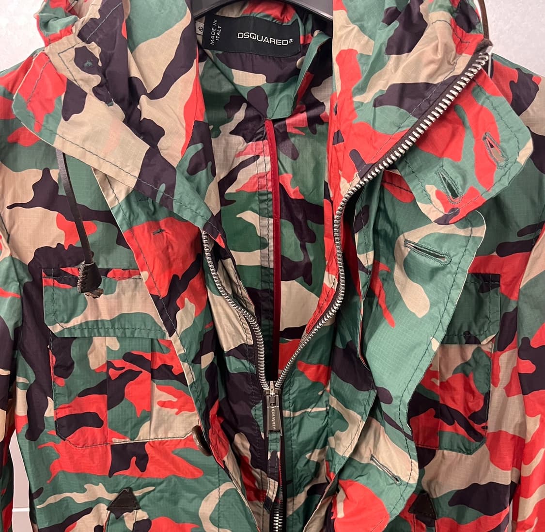 Dsquared2 카모 후드 바람막이 자켓 48  상품이미지3