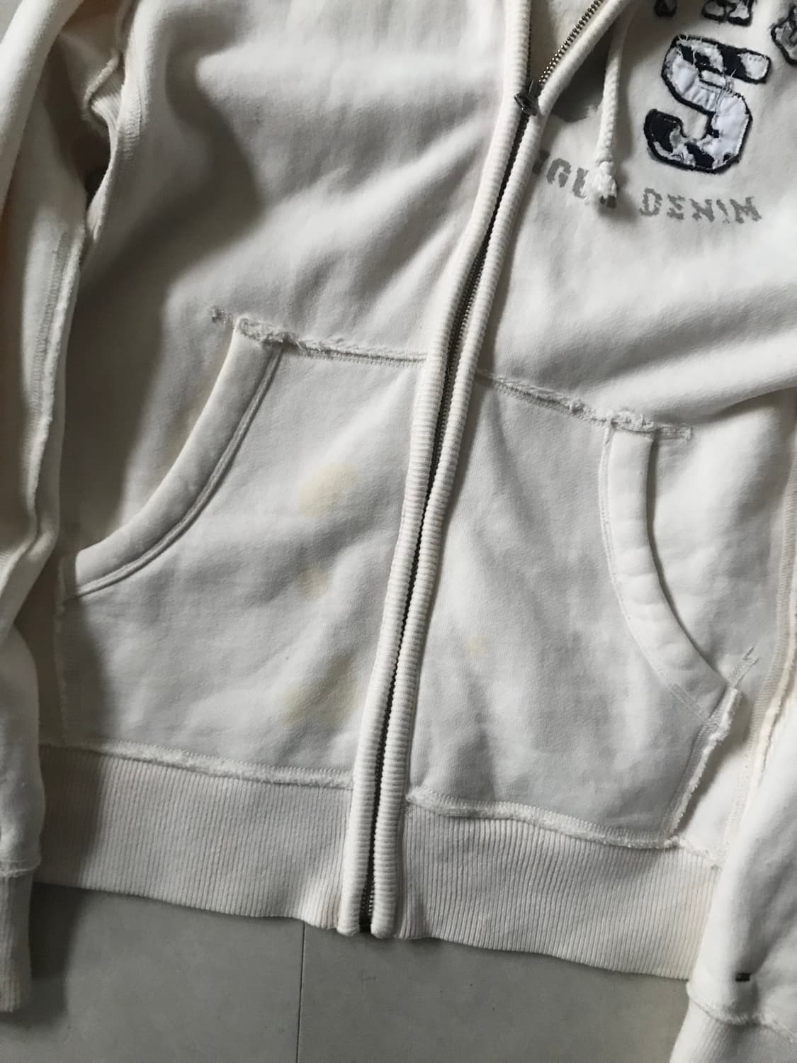 타미힐피거 아이보리 후드집업 상품이미지9