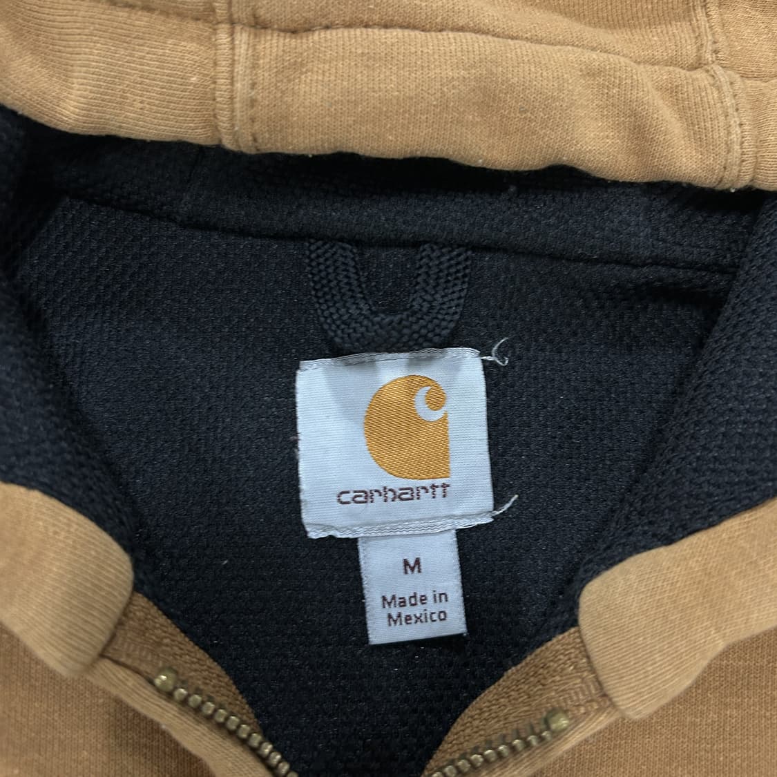 칼하트 브라운 된장 후드 집업 m 상품이미지2