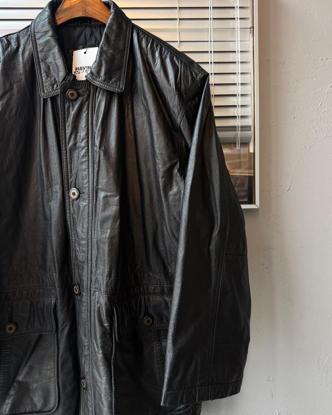 MISTER SANWA jpn vintage 양가죽 카코트 상품이미지2