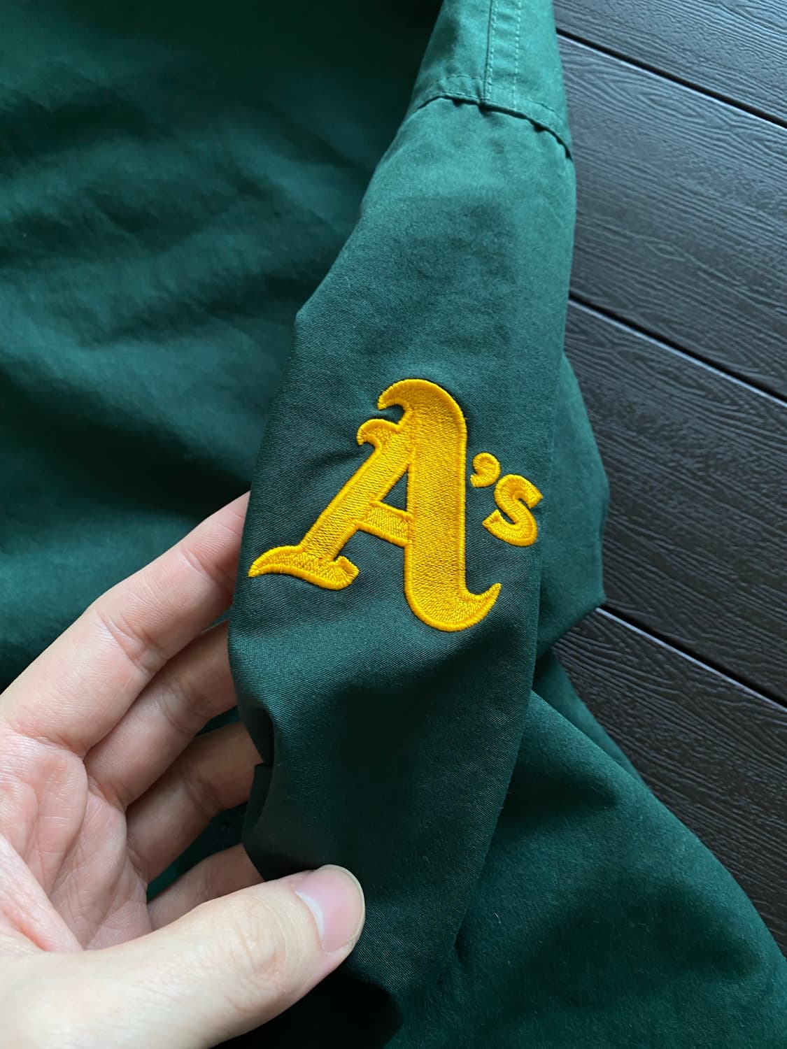 (XL) 나이키 오클랜드 에슬레틱스 웜업 상품이미지5