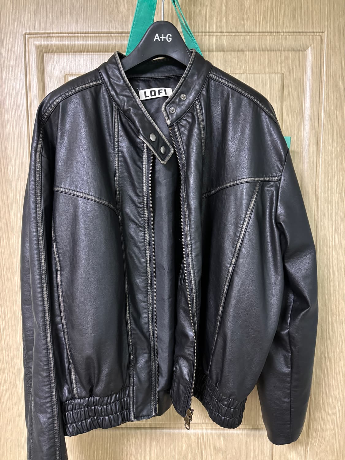 로파이 가죽자켓 상품이미지1