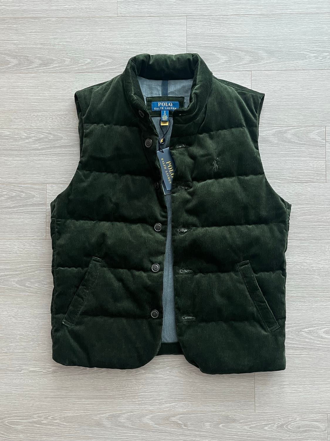  (백화점구매,새상품) 폴로 랄프로렌 윈턴 코듀로이 다운 패딩 조끼 베스 상품이미지7