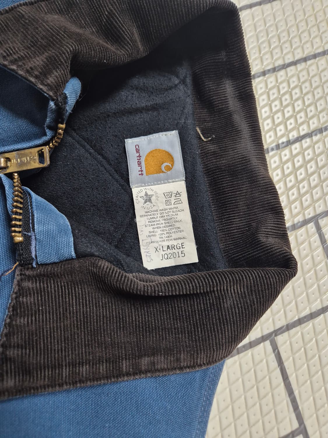 [XL] 칼하트 산타페 JQ2015 카본블루 상품이미지4