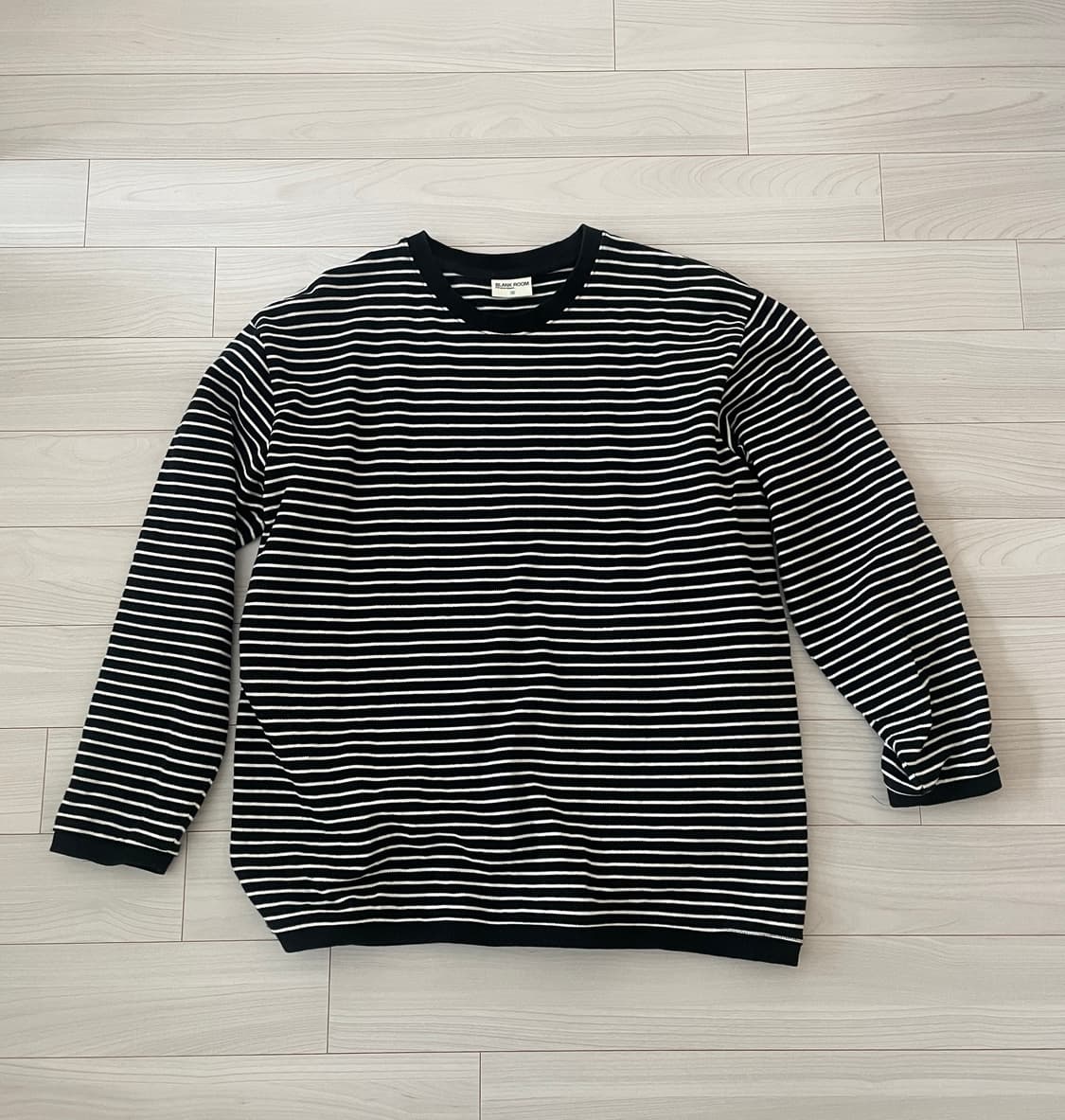 블랭크룸 스트라이프 긴팔 티셔츠 사이즈 3 상품이미지1