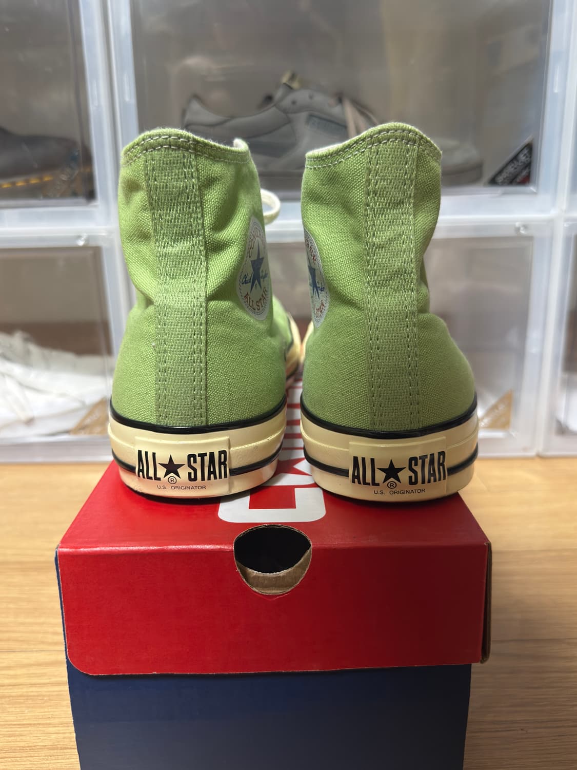(희귀) 컨버스 올스타 us 오리지날 피스타치오 그린 280 상품이미지4