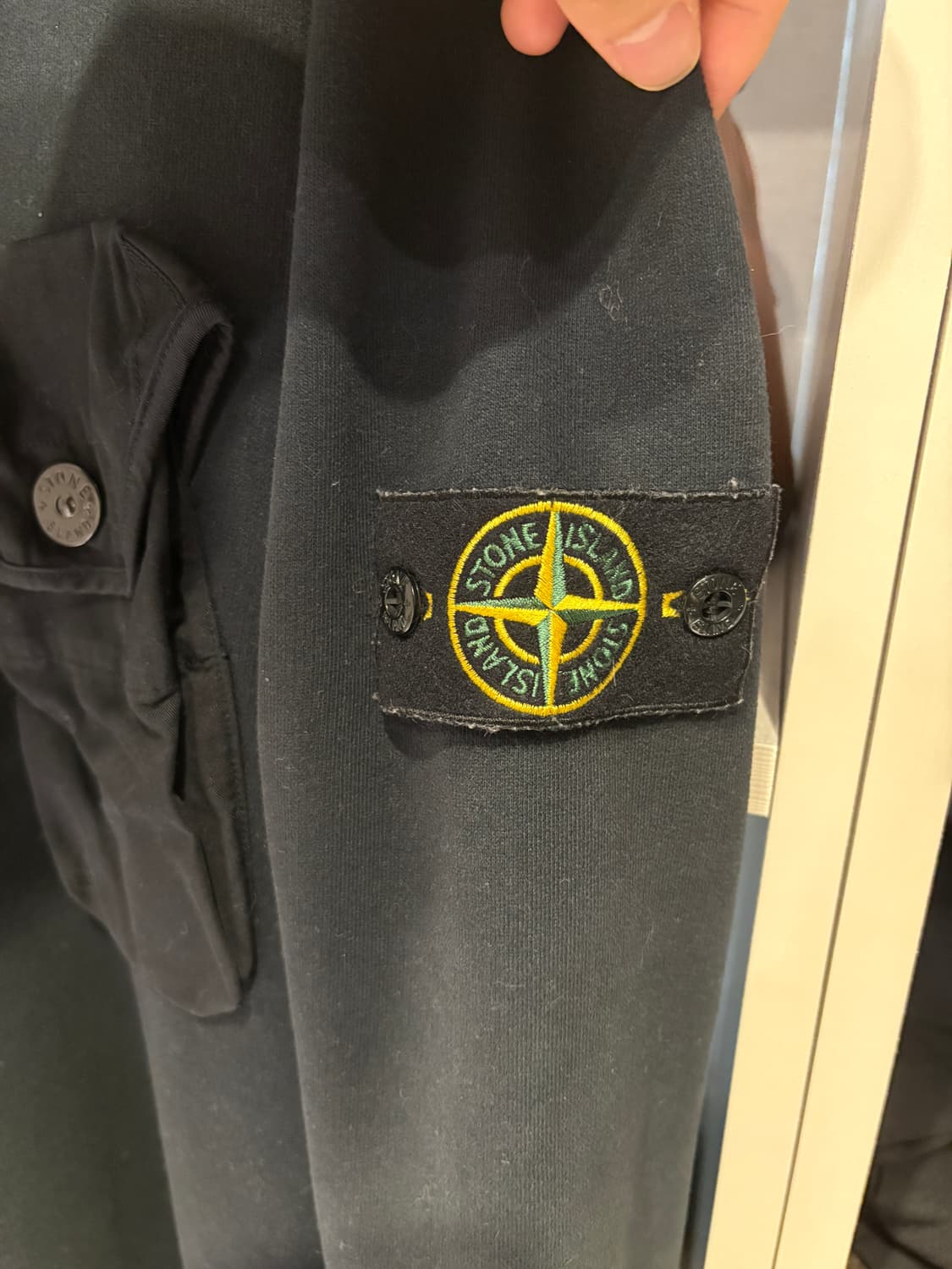 스톤아일랜드 블랙M 맨투맨 기모 상품이미지2