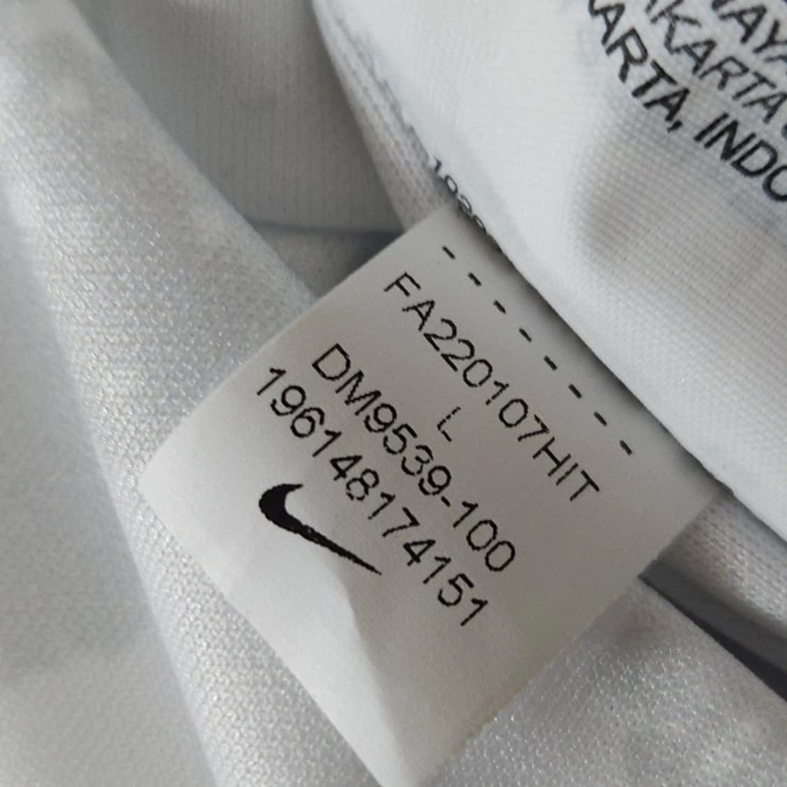 100 NIKE 나이키 대한민국2022국대 프리매치 반팔 유니폼 상품이미지10