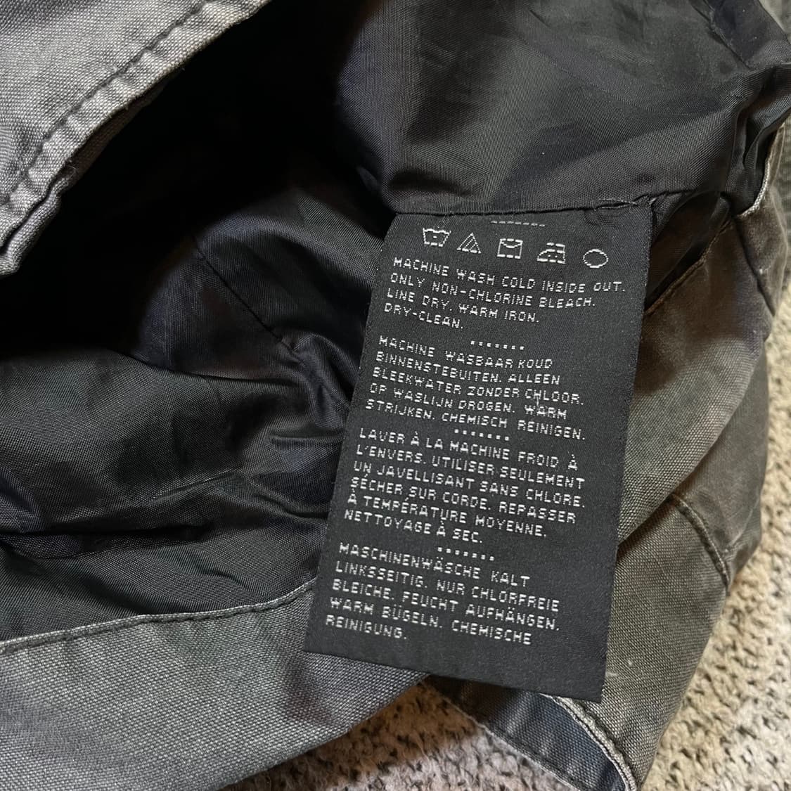 할리데이비슨 하이넥 워시드 필드자켓 상품이미지7