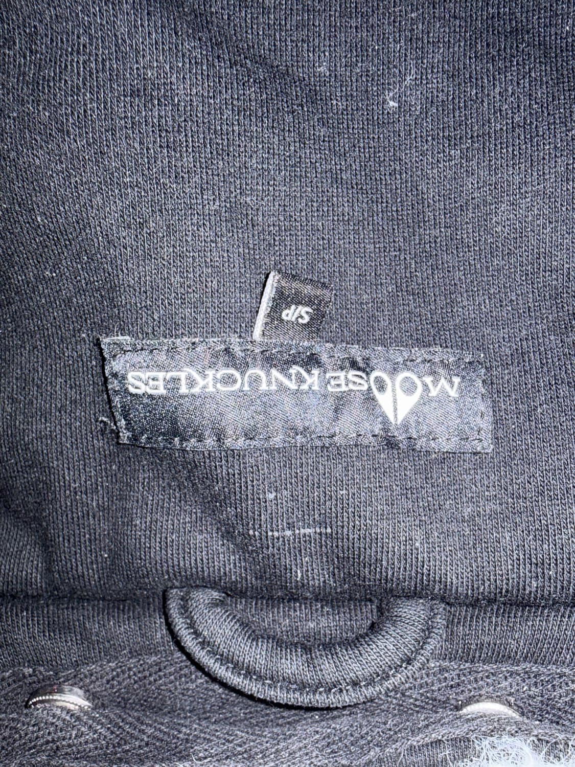 무스너클 버니스웨터 블랙 S 상품이미지4