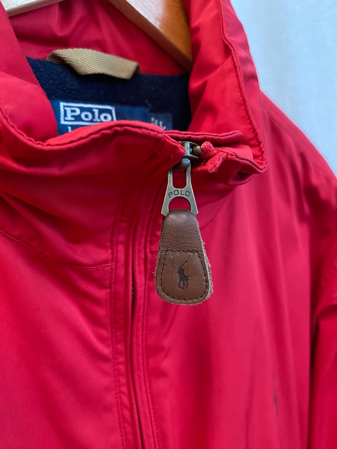 POLO BY RALPH LAUREN 레드 집업 자켓(MEN L) 상품이미지4