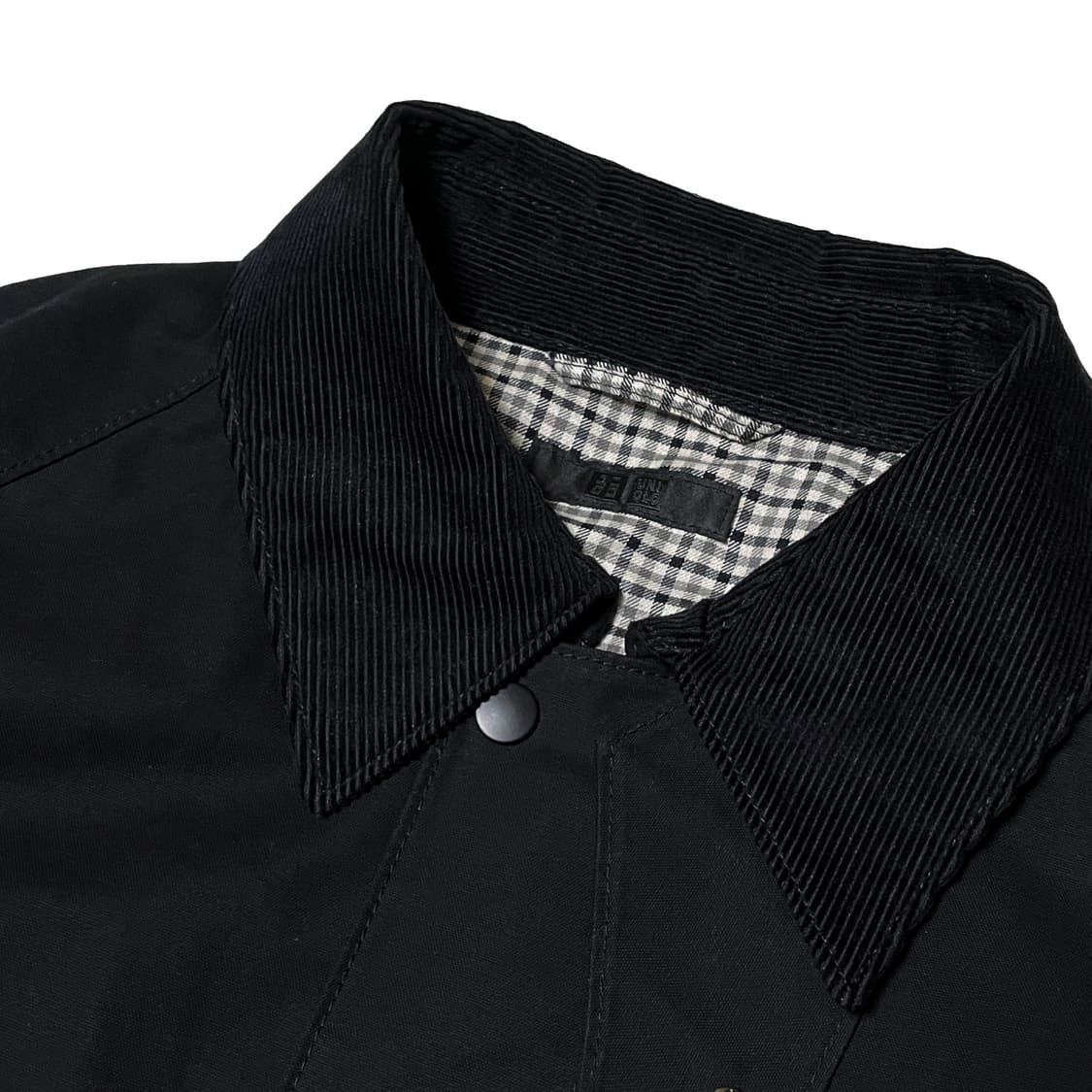 유니클로 블랙 코듀로이 킬라 자켓 상품이미지5