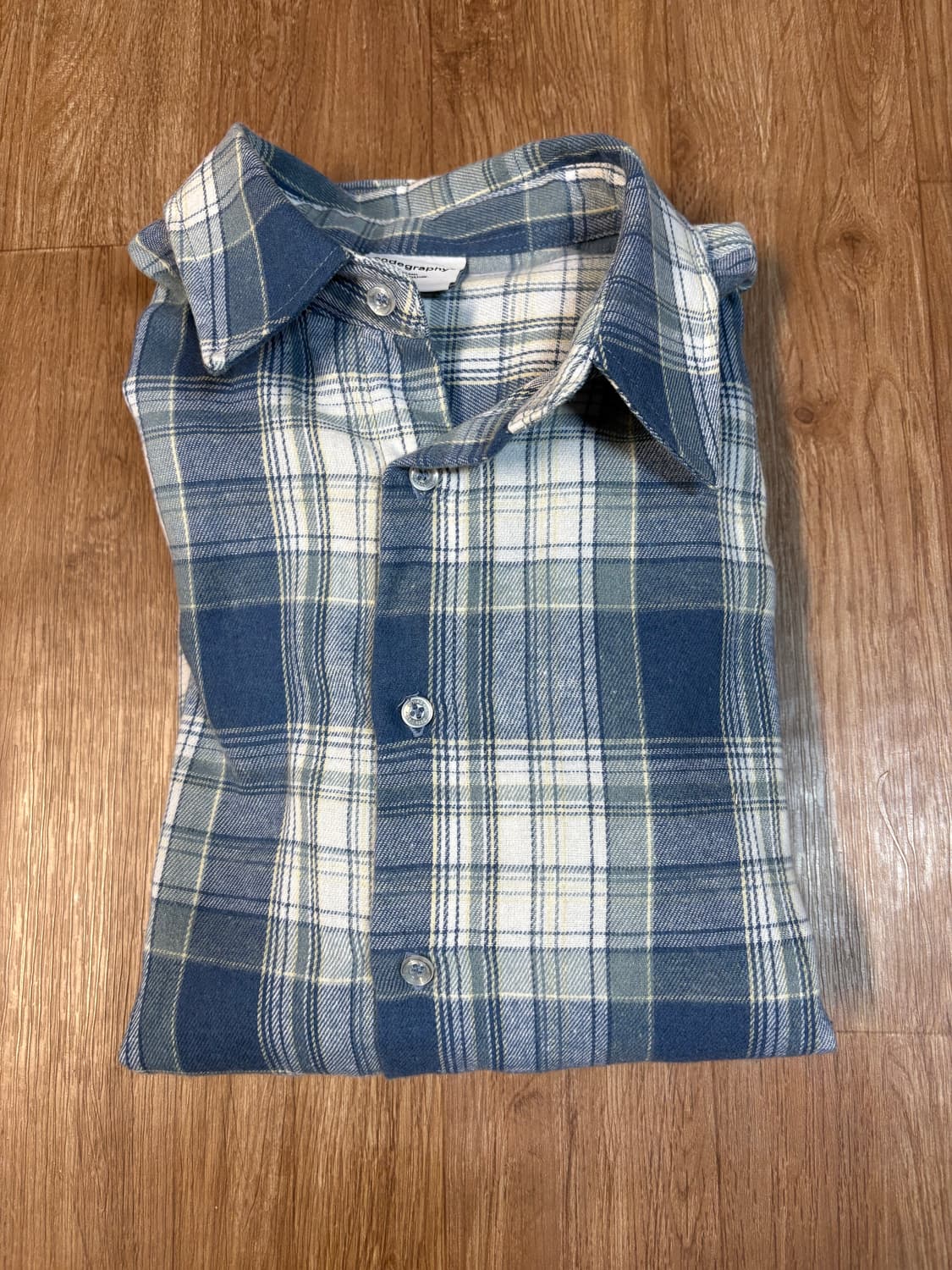 코드그라피 90S VTG THE NERD 오버핏 체크셔츠 상품이미지2