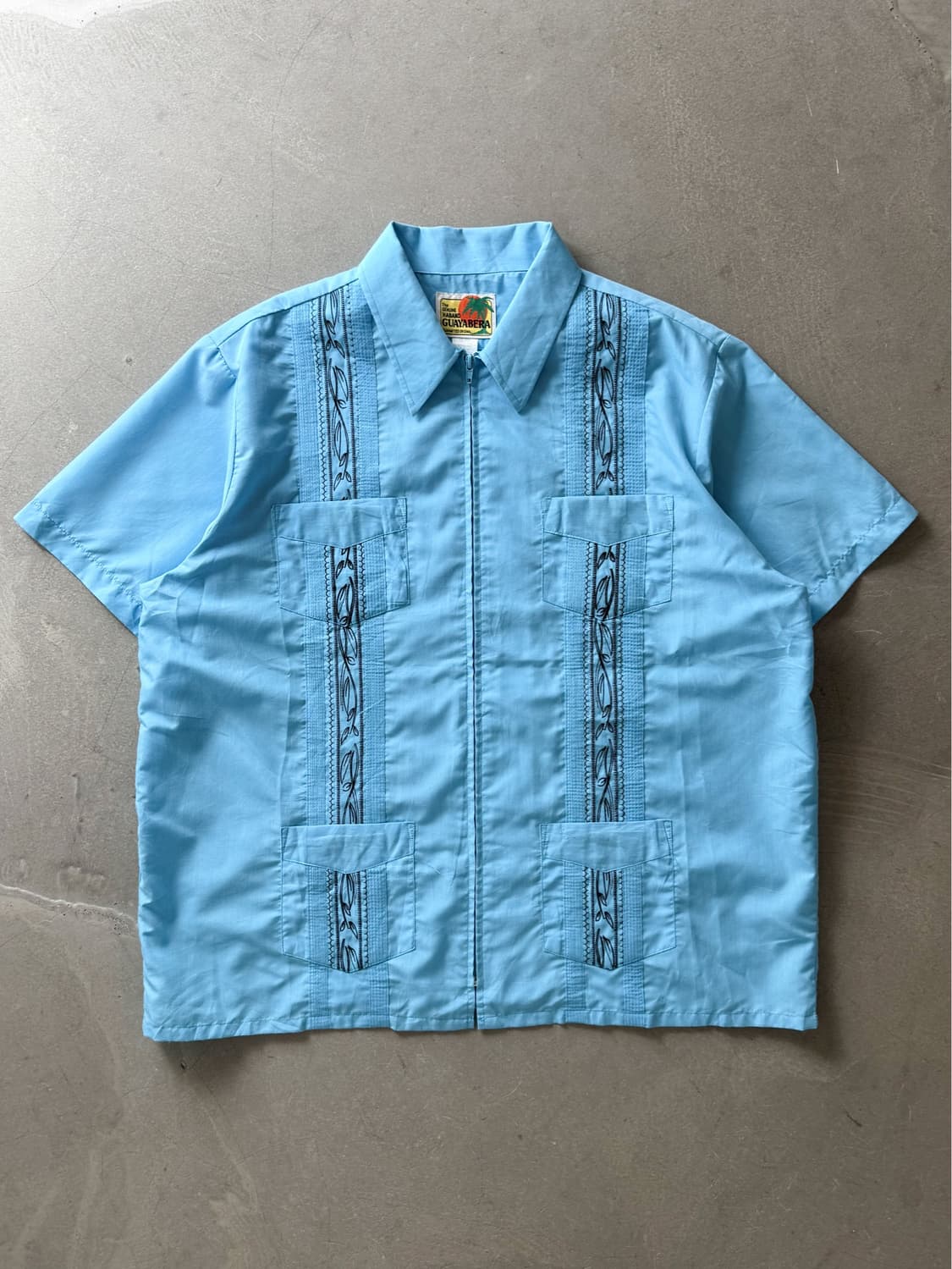 Vintage Embroidered Guayabera Shirts 상품이미지1