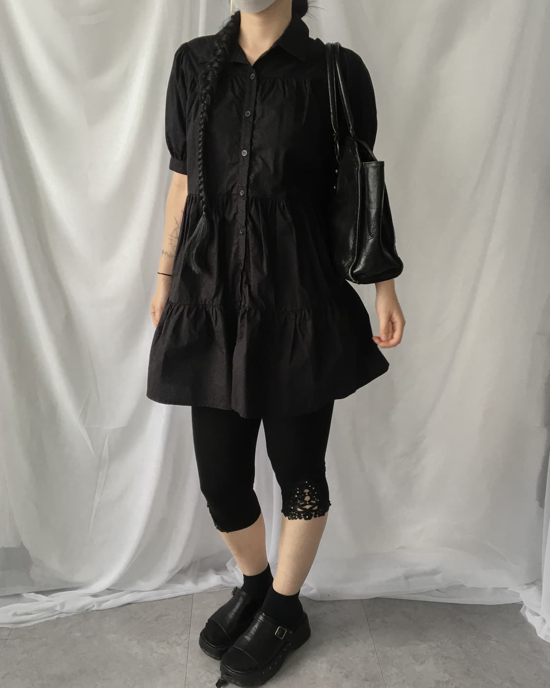 Layer blouse onepiece 상품이미지8