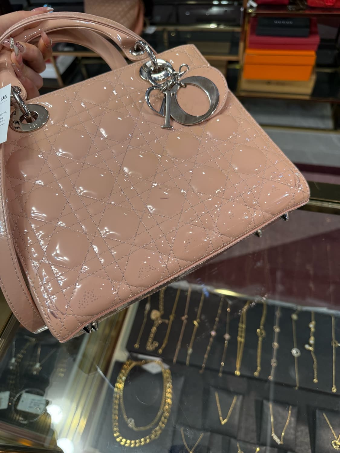 레이디디올 페이던트 인디핑크 상품이미지4