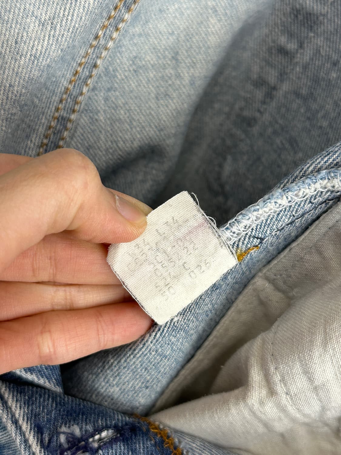 Levi’s 501 90s Washed & Faded Denim 상품이미지9