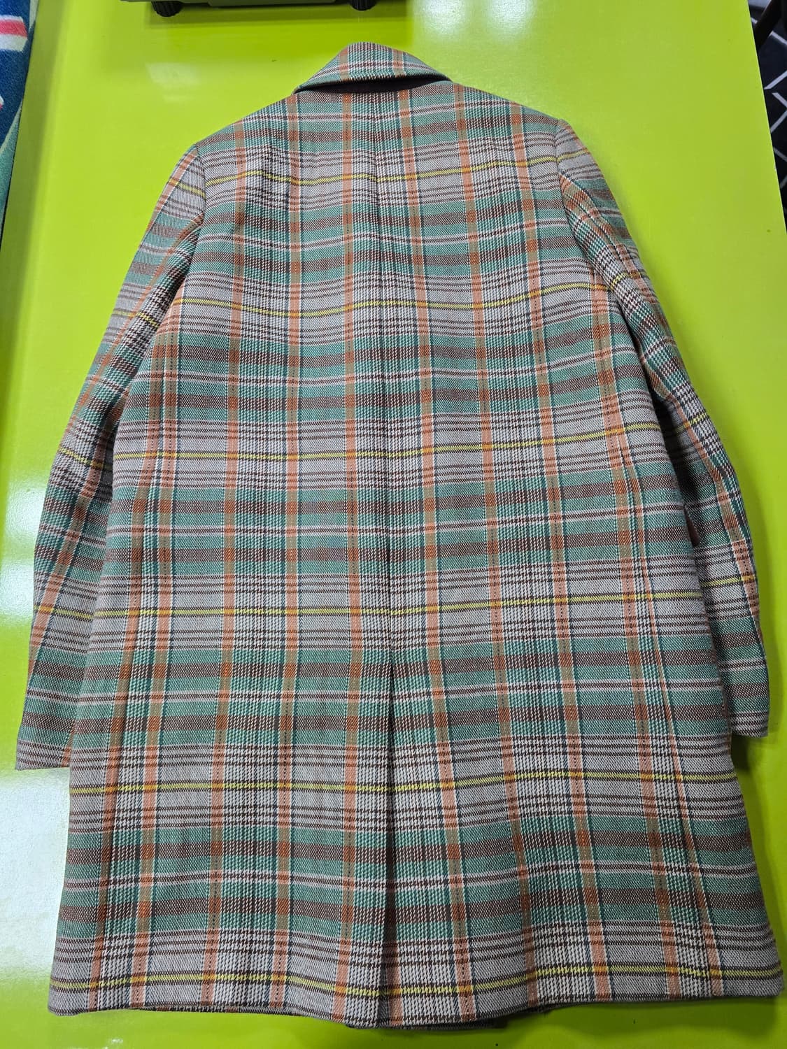 듀엘 체크 더블 코트 (1223) 상품이미지2