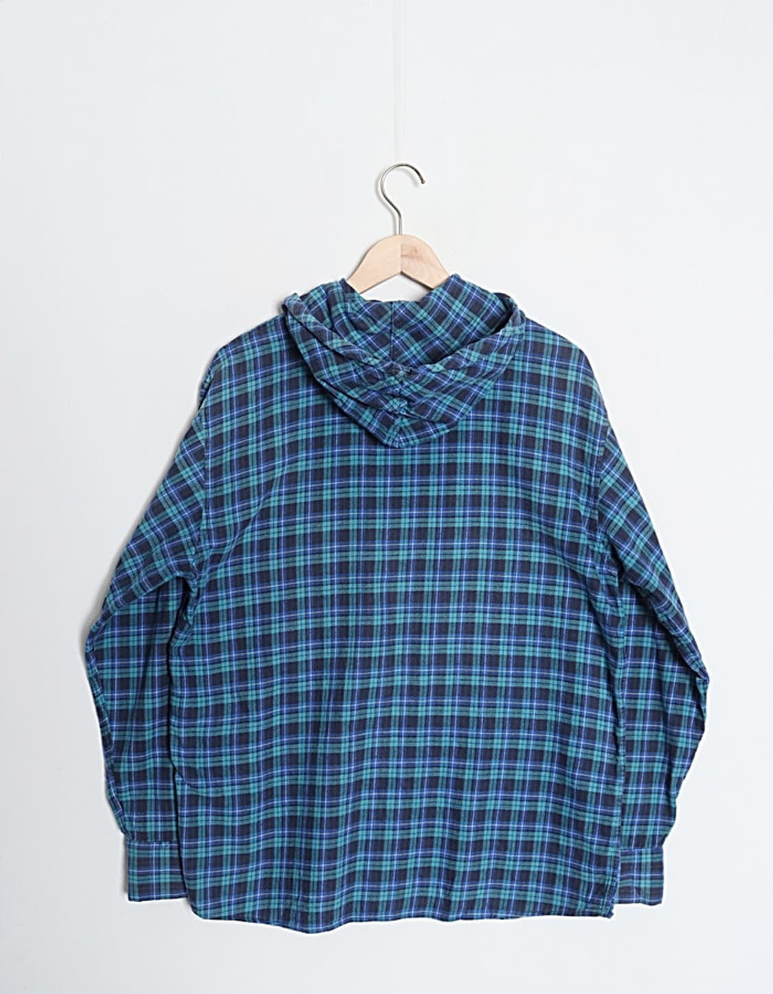 HOMLESS Check Hooded Shirts 상품이미지5