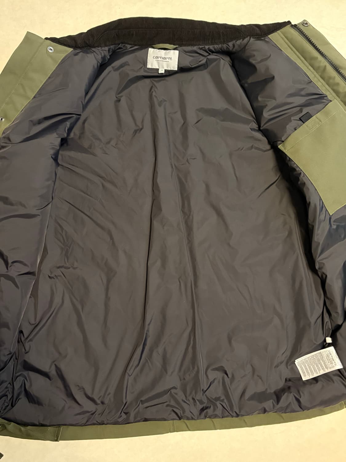 칼하트윕 clarton jacket 올리브 상품이미지6