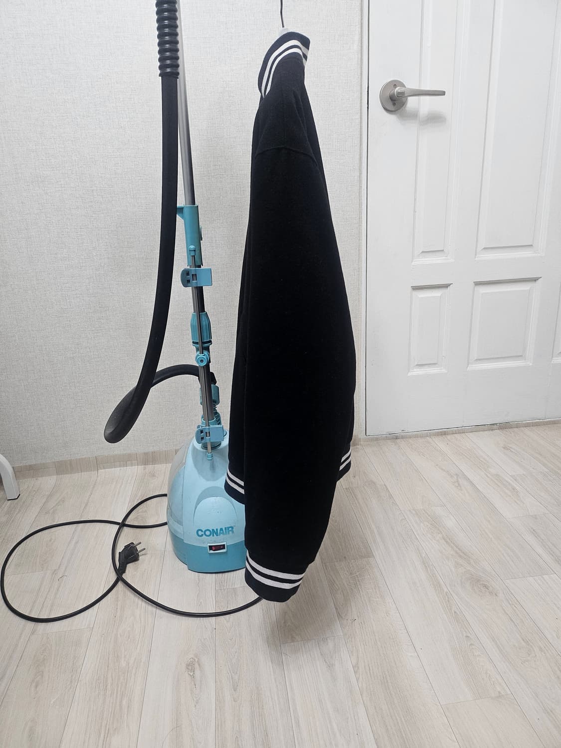 (110)2XL☆초대장급☆나이키 NSW어센틱 [블랙] 바시티 울자켓점퍼 상품이미지5