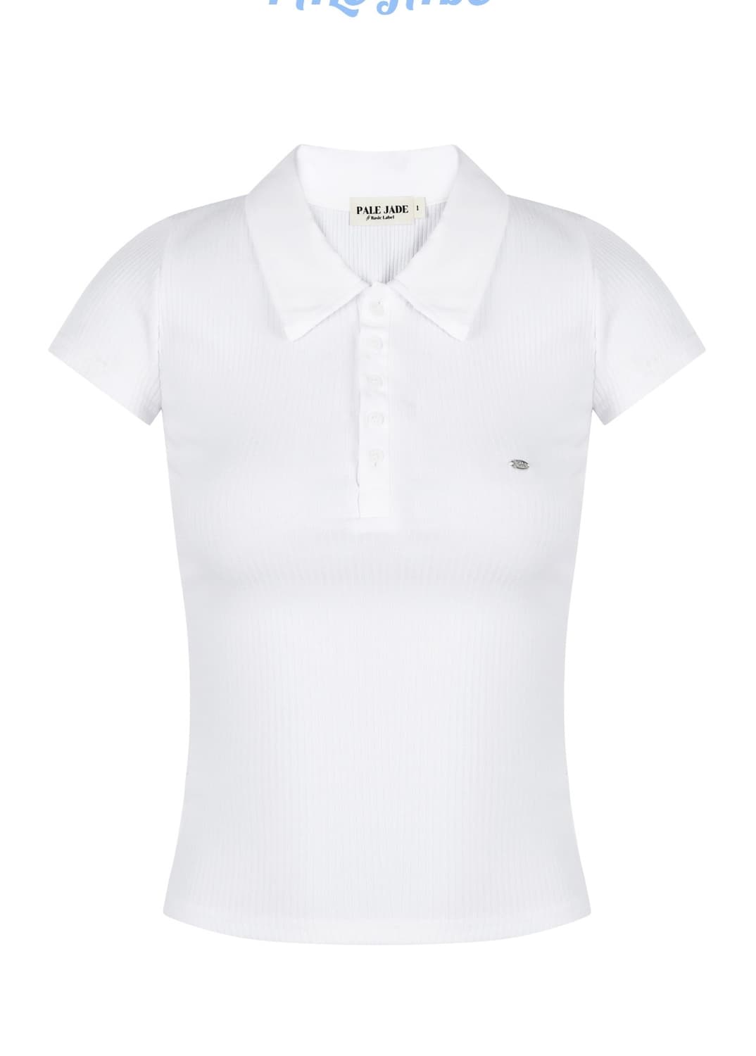 (택o) 페일제이드 Basic Collar Shirts T 티셔츠 화이트 상품이미지1
