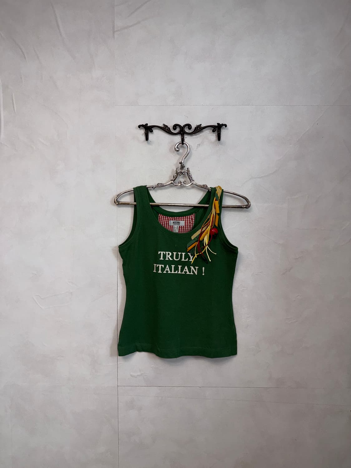 MOSCHINO truly italian pasta sleeveless 상품이미지3