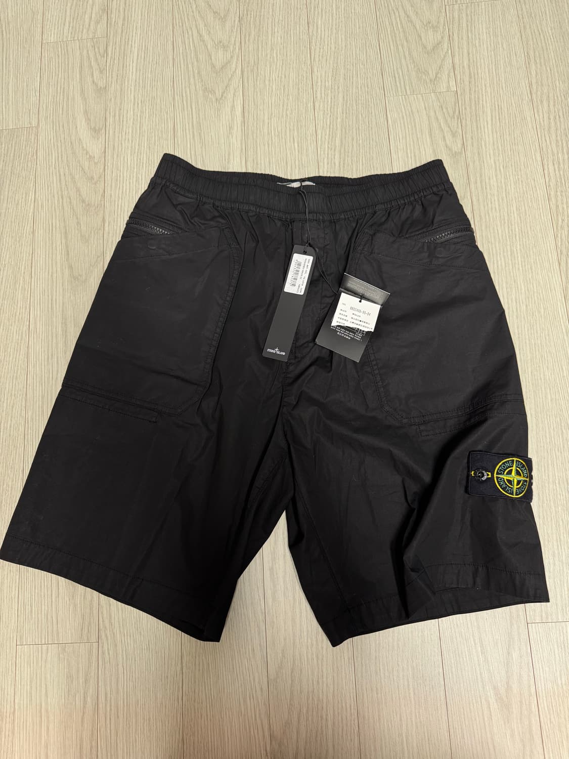 스톤아일랜드 버뮤다 팬츠 32 블랙 상품이미지1