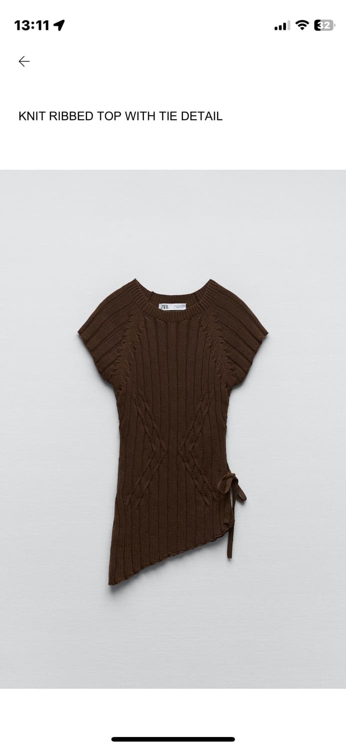 자라 반팔니트 상품이미지1