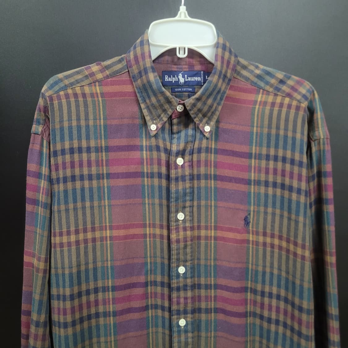 Ralph Lauren 빈티지 체크 셔츠 상품이미지2