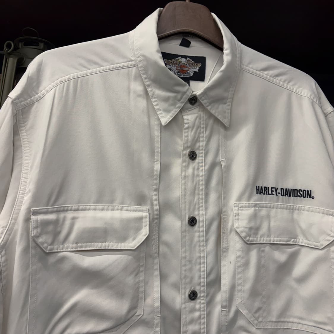 00s 할리데이비슨 유틸리티 라이더 셔츠 히든포켓 라이딩기어 N734 상품이미지3