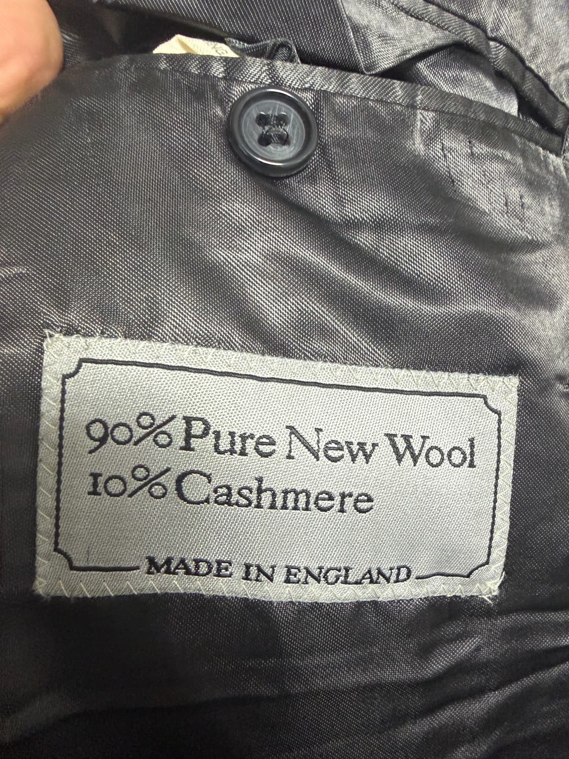 버버리 빈티지 울 캐시미어 더블 코트 상품이미지4