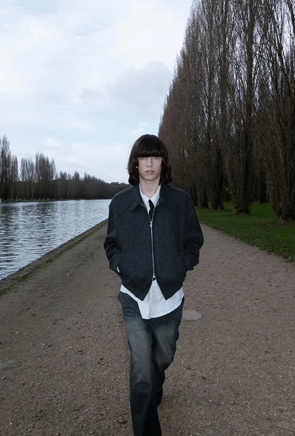 파브레가 구스토 울 블루종 3사이즈 상품이미지2