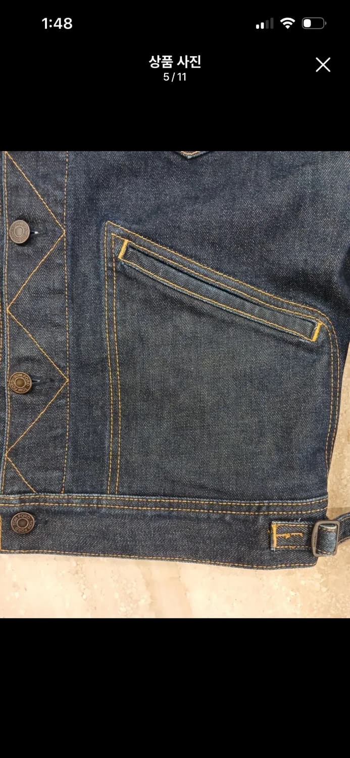 TOM FORD SELVEDGE DENIM JACKET 상품이미지5