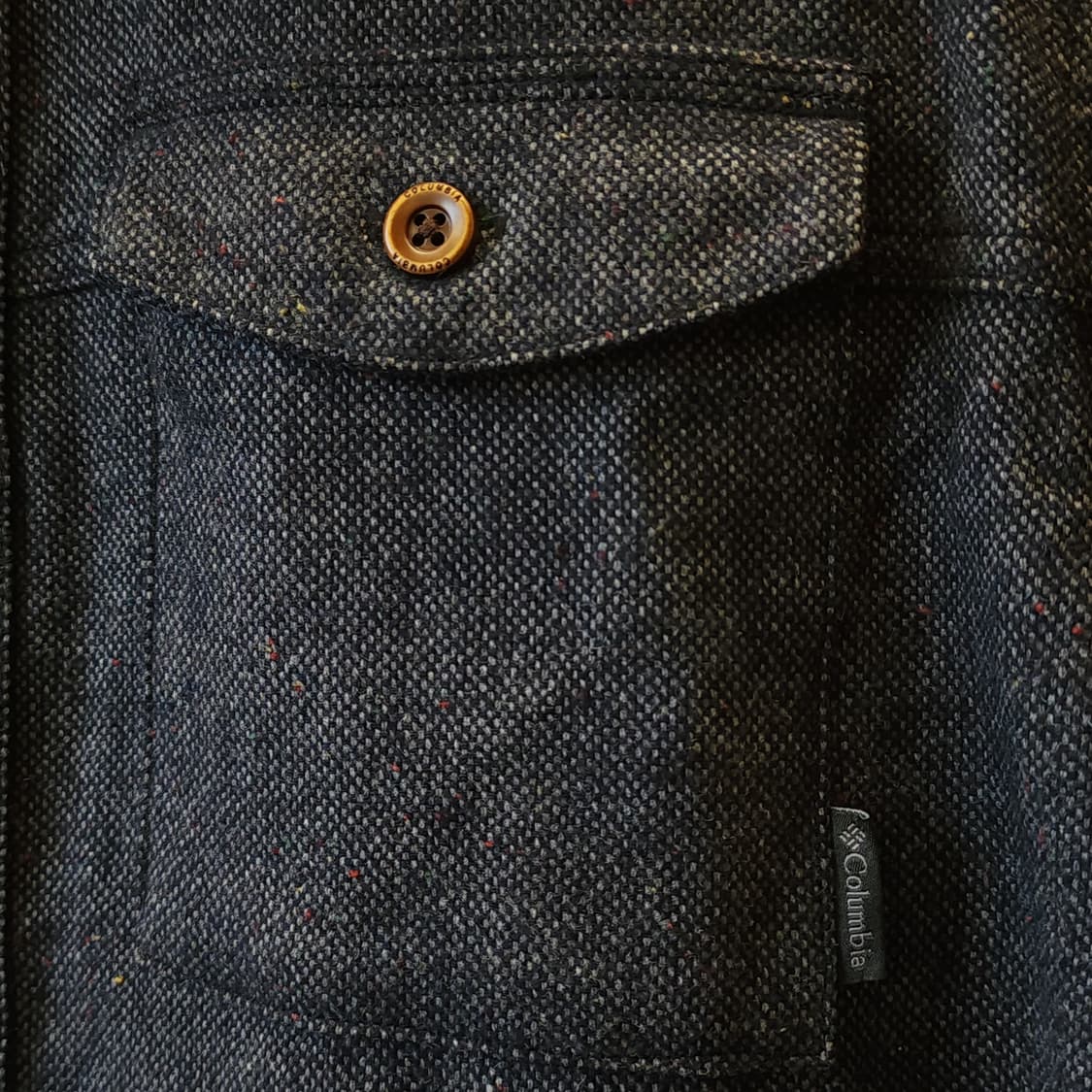 00s 컬럼비아 워크셔츠 스케일 헤비코튼 투포켓 울 셔츠 xl 상품이미지6