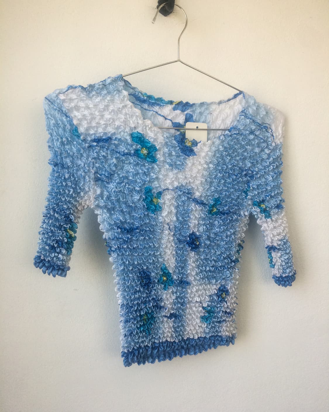 Pleats popcorn top 상품이미지2