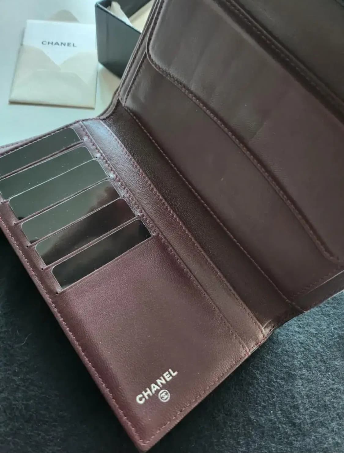 샤넬장지갑 클래식플랩 램스킨 은장
 상품이미지3