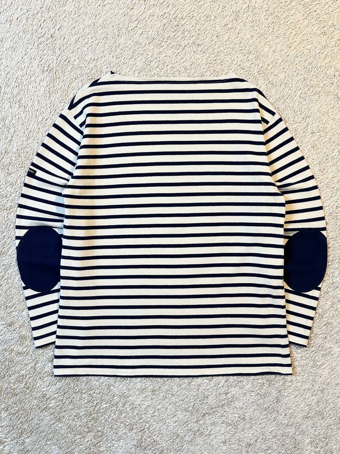 세인트제임스 SAINT JAMES 길도 엘보패치 스트라이프 긴팔 상품이미지3