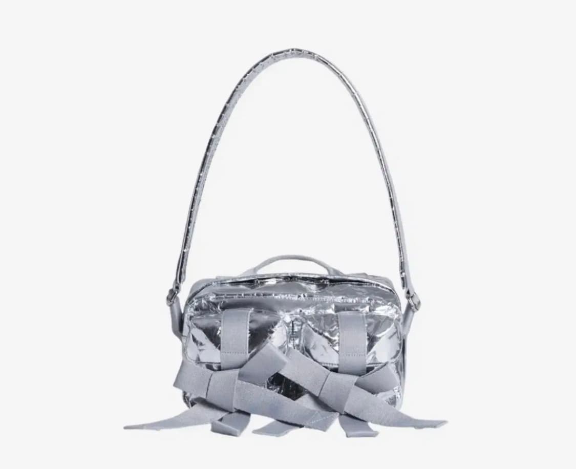 시몬로샤 보우백 실버 상품이미지1